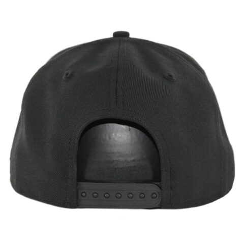 New Era 9Fifty Batman Blackout Snapback Hat Black - Image 2