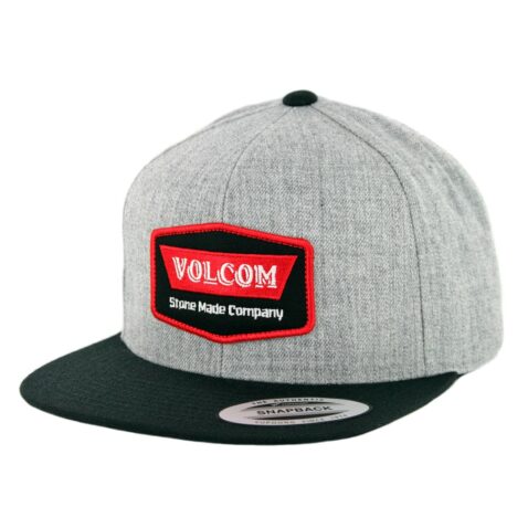 Volcom Cresticle Snapback Hat Red