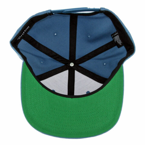 Brixton Rival Snapback Hat Orion Blue