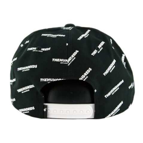The Hundreds Pierce Snapback Hat Black - Image 2