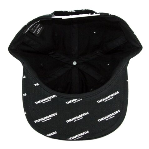 The Hundreds Pierce Snapback Hat Black