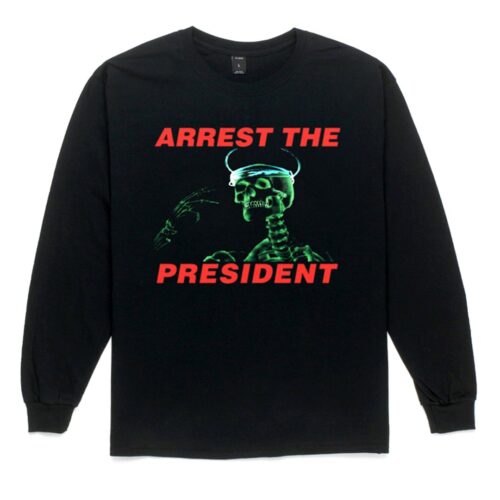 10 Deep Arrest The President Long Sleeve T-Shirt Black