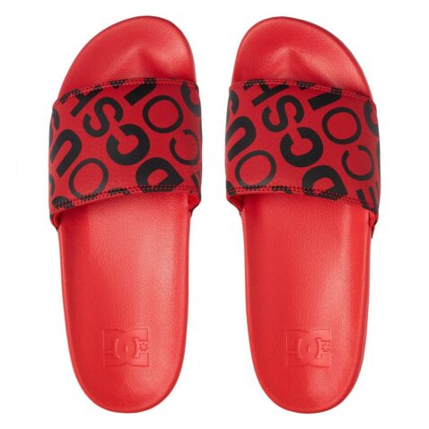 DC Slide SE Sliders Shoe Red Black - Image 2