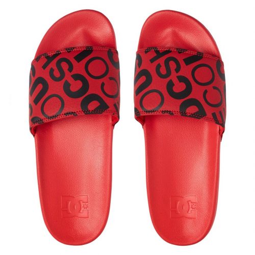 DC Slide SE Sliders Shoe Red Black