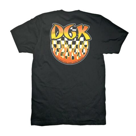 DGK Ghetto Fire T-Shirt Black