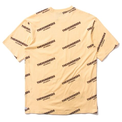 The Hundreds Card T-Shirt Pale Yellow
