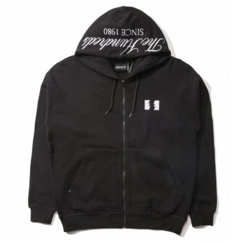 The Hundreds Dubs Zip-Up Hooded Sweatshirt Black
