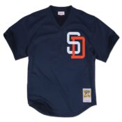 Mitchell & Ness San Diego Padres Authentic Batting Practice 1996 Jersey Navy