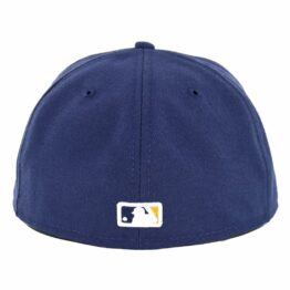 New Era 59Fifty Milwaukee Brewers 2019 Alternate 2 Authentic On-Field Fitted Hat Light Navy