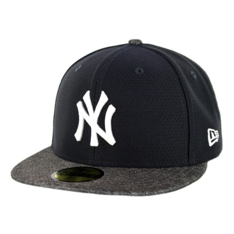New Era 59Fifty New York Yankees Road Batting Practice 2019 Fitted Hat Official Team Colors