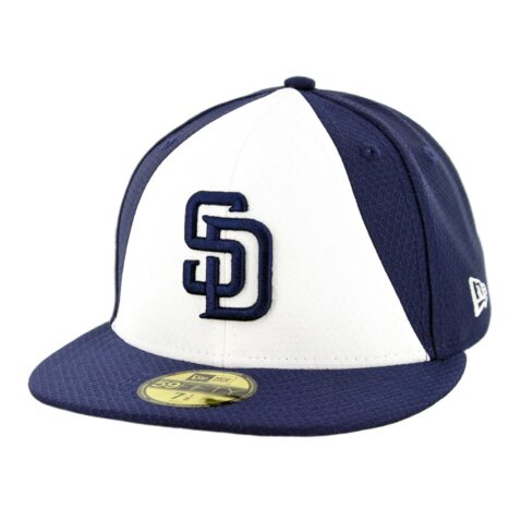New Era 59Fifty San Diego Padres Batting Practice 2019 Fitted Hat Official Team Color