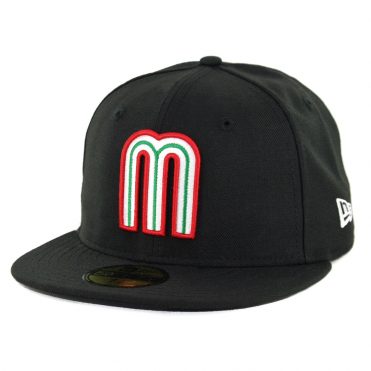 New Era 59Fifty Mexico Baseball Fitted Hat Black