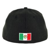 New Era 59Fifty Mexico Baseball Fitted Hat Black-Back