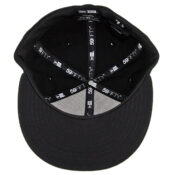 New Era 59Fifty Mexico Baseball Fitted Hat Black White-Inside