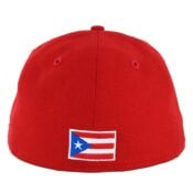 New Era 59Fifty Puerto Rico Fitted Hat Scarlet-Back