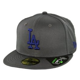 New Era 59Fifty Los Angeles Dodgers Repreve Fitted Hat Graphite