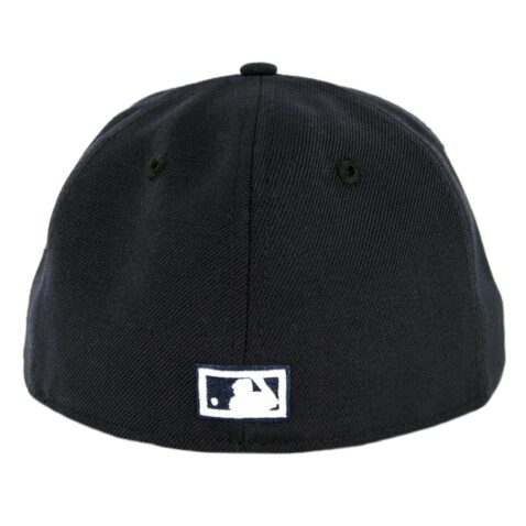 New Era 59Fifty San Diego Padres Cooperstown Friar Fitted Hat Dark Navy White - Image 2