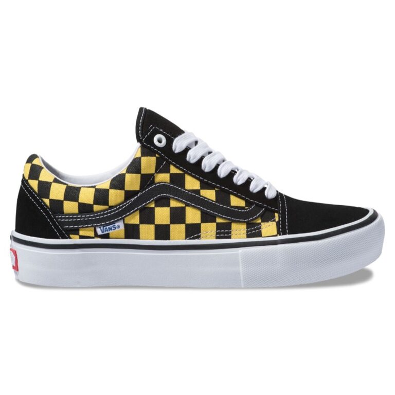 Vans Old Skool Pro Shoe Black Aspen Gold