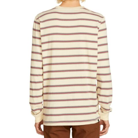Volcom Ferguson Long Sleeve Crew T-Shirt Off White