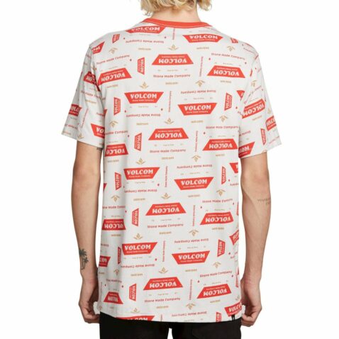 Volcom Garage Beers Crew T-Shirt White