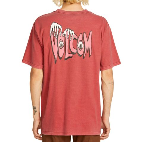 Volcom Panic T-Shirt Burgundy