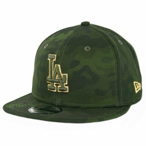 New Era 9Fifty Los Angeles Dodgers Armed Forces Day 2019 Snapback Hat Camo