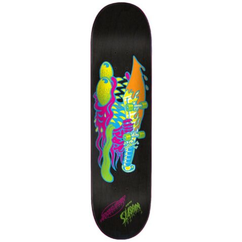 Santa Cruz Neon Slasher Skateboard Deck