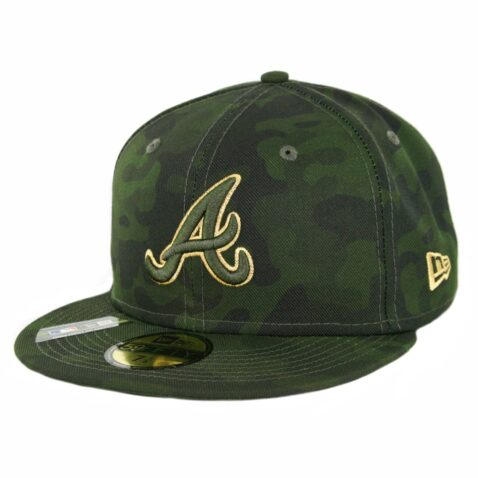 New Era 59Fifty Atlanta Braves Armed Forces Day 2019 Fitted Hat Camo
