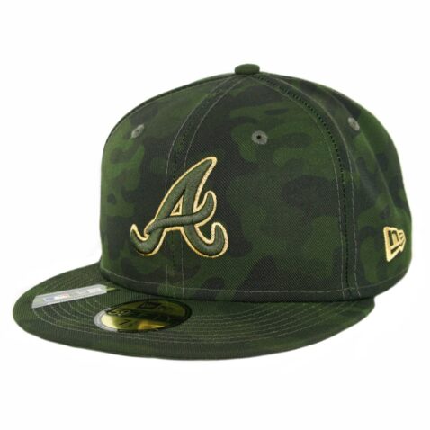 New Era 59Fifty Atlanta Braves Armed Forces Day 2019 Fitted Hat Camo -  Billion Creation