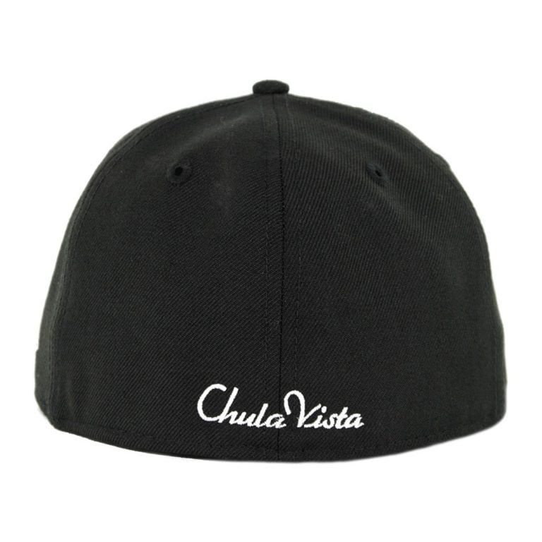 New Era 59Fifty Chula Vista CV Fitted Hat Black-Back New Era 59Fifty Chula Vista CV Fitted Hat Black-Back