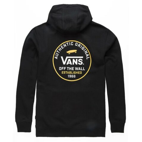 Vans Seasonal Circle Hooded Sweatshirt Black Zinnia