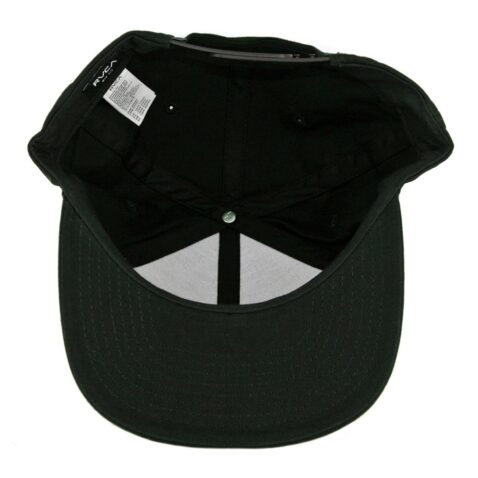 RVCA Tropics Snapback Hat Black