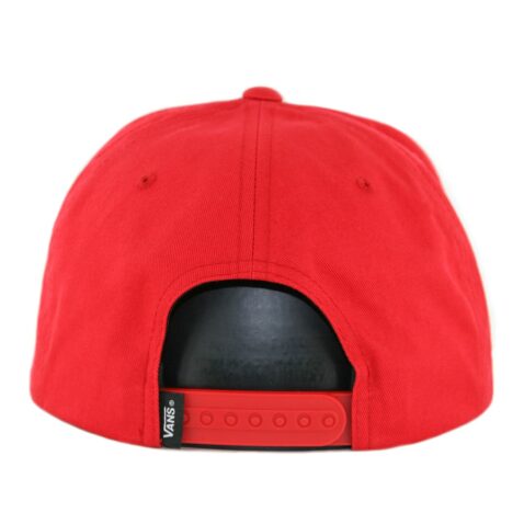 Vans Full Patch Snapback Hat Racing Red