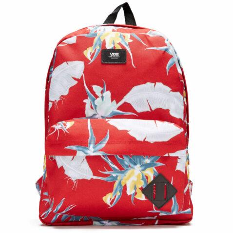 Vans Old Skool II Backpack Racing Red Arachnofloria
