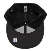 New Era 9Fifty Golden State Warriors Blackout Camo Play Snapback Hat Black-Inside