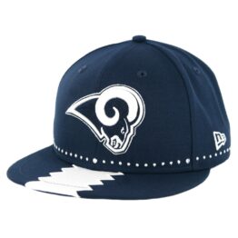 New Era 9Fifty Los Angeles Rams NFL 2019 Draft Snapback Hat Official Team Colors