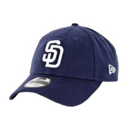 New Era 9Twenty San Diego Padres Home 50th Anniversary Strapback Hat Light Navy