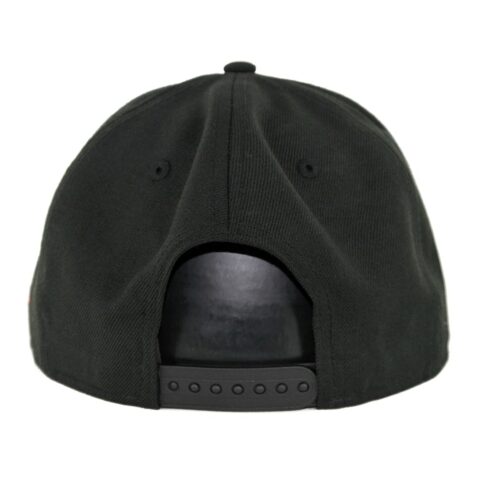 New Era 9Fifty San Diego Padres Snapback Hat Black Red - Image 2