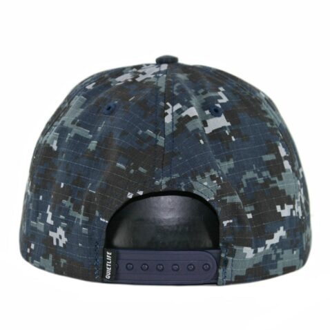 The Quiet Life Japan Snapback Hat Blue Camo