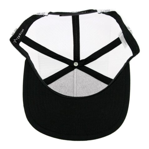 Brixton Oath III Mesh Snapback Hat Black