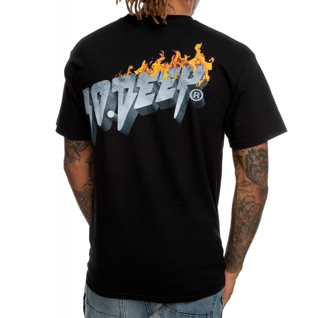 10 Deep Virtual World T-Shirt Black | Billion Creation