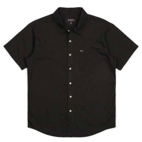 Brixton Charter Oxford Short Sleeve Woven Shirt Black
