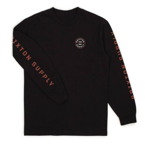 Brixton Oath IV Long Sleeve T-Shirt Black