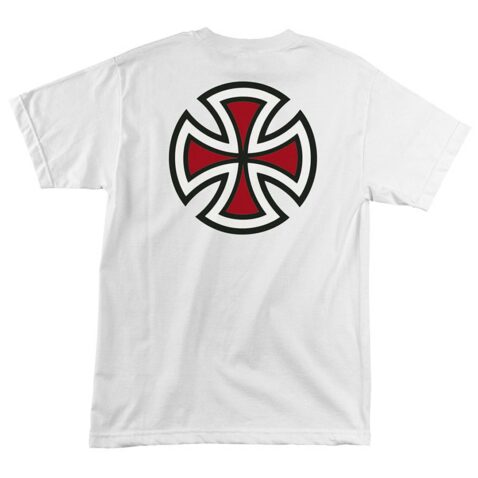 Independent Bar/Cross T-Shirt White