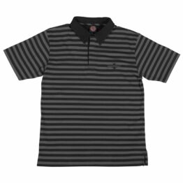 Independent Method Polo Shirt Black Grey
