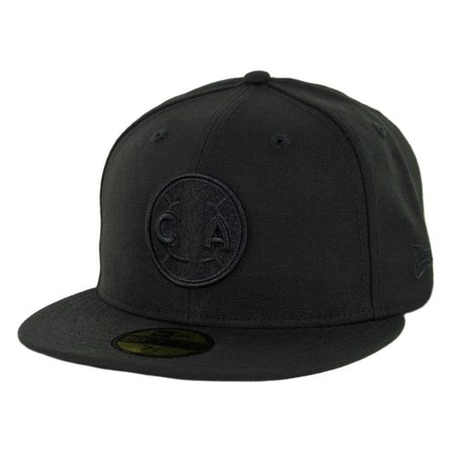 New Era 59Fifty Club America Blackout Fitted Hat Black