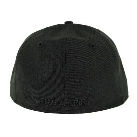 New Era 59Fifty Club America Blackout Fitted Hat Black - Image 2