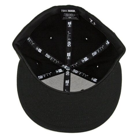 New Era 59Fifty Club America Blackout Fitted Hat Black - Image 3