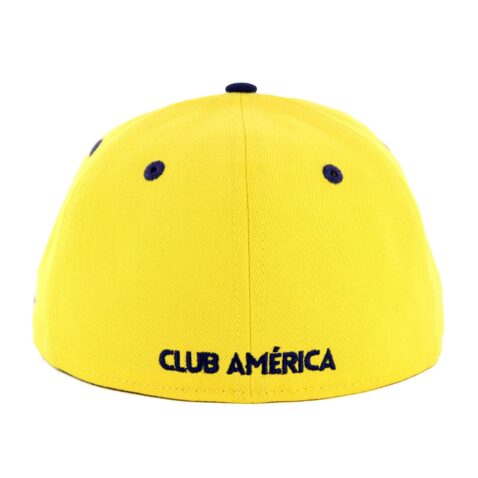 New Era 59Fifty Club America Official Fitted Hat Yellow Navy - Image 2