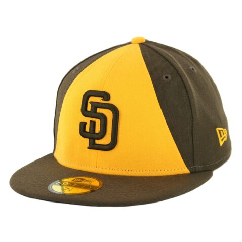 New Era 59Fifty San Diego Padres Alt 2 50th Anniversary Fitted Hat Brown